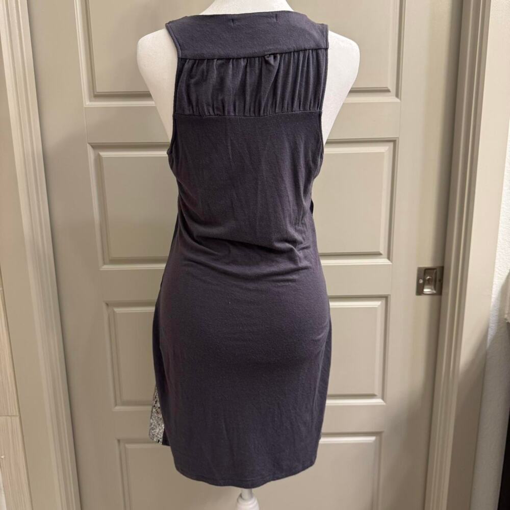 Y2K Navy & Grey Lace Sequin Dress - Picture 2 of 3